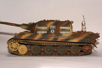ドイツ重駆逐戦車 ヤークトタイガー 中期生産型 オットー・カリウス搭乗車の画像2